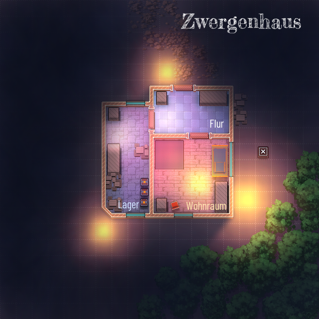 Zwergenhaus Map Bild